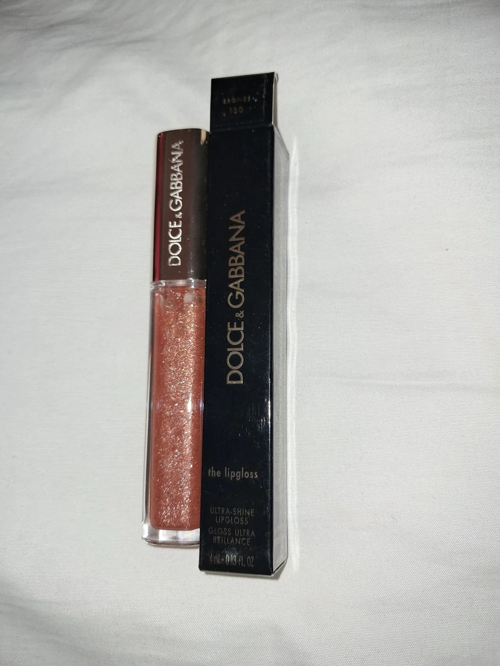 Dolce & Gabbana Lip Gloss in Shimmery Bronze